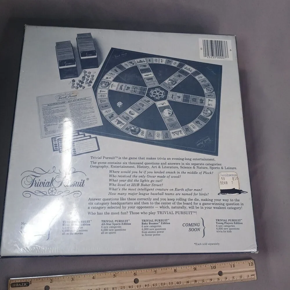 Parker Brothers trivial pursuit